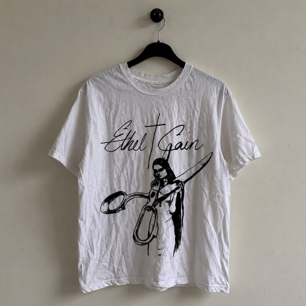 White Ethel Cain Graphic Tee - Size M